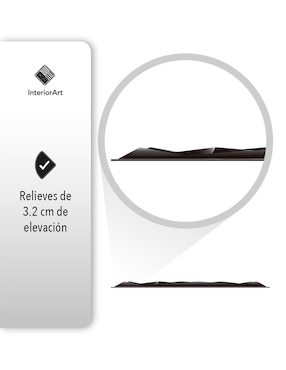 Panel decorativo lavable Interiorart de triangular
