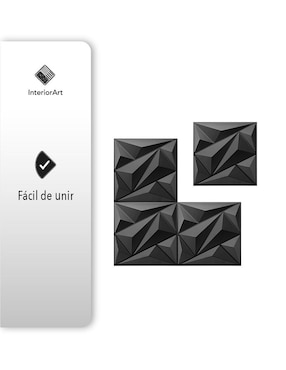 Panel decorativo lavable Interiorart de triangular