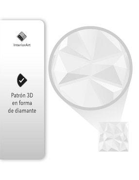 Panel decorativo lavable Interiorart de diamante