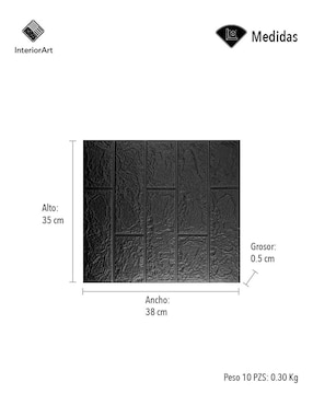 Panel decorativo Interiorart de rectangular