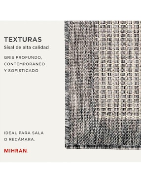 Alfombra para áreas múltiples Mihran de rasurado