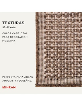 Alfombra para áreas múltiples Mihran de rasurado