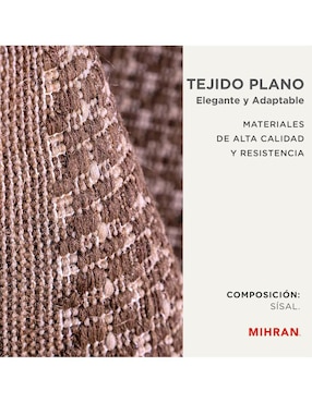 Alfombra para áreas múltiples Mihran de rasurado