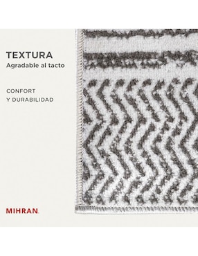 Alfombra para áreas múltiples Mihran de pelo corto