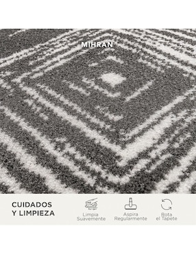 Alfombra para áreas múltiples Mihran rasurado