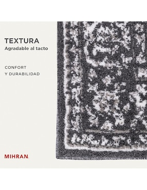 Alfombra para áreas múltiples Mihran de rasurado