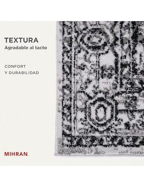 Alfombra para áreas múltiples Mihran de rasurado