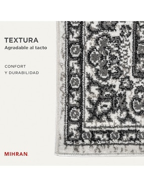 Alfombra para áreas múltiples Mihran de rasurado