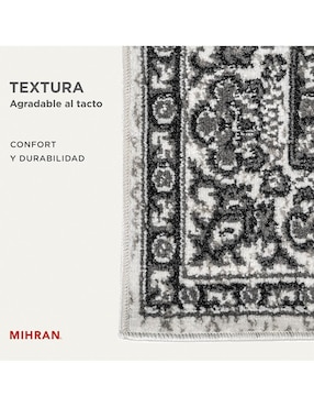 Alfombra para áreas múltiples Mihran de rasurado