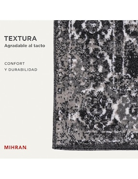 Alfombra para áreas múltiples Mihran de rasurado