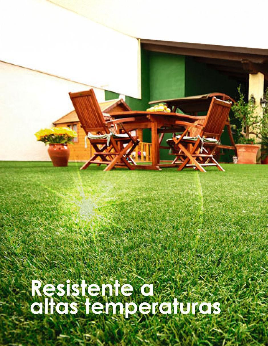 Pasto sintético de plástico 6