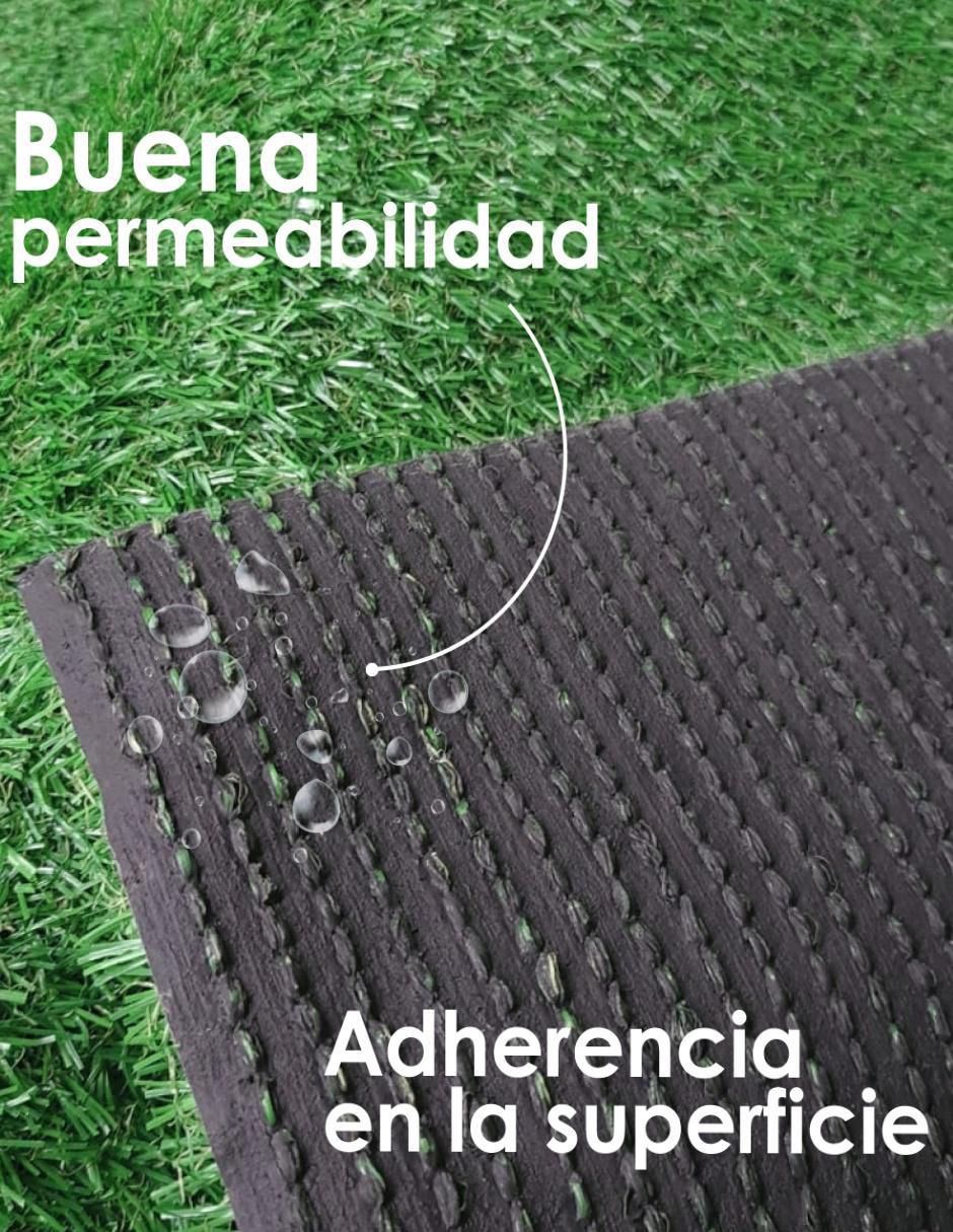 Pasto sintético de plástico 3