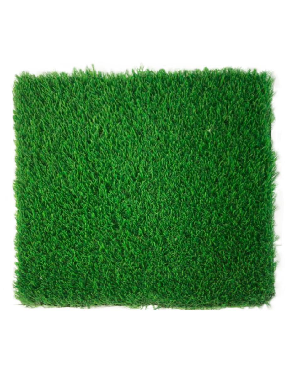 Pasto sintético de plástico