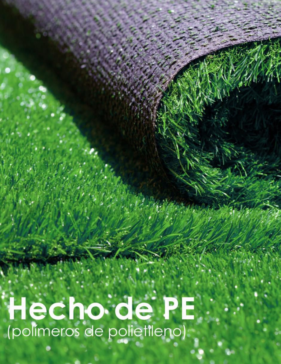 Pasto sintético de plástico 4