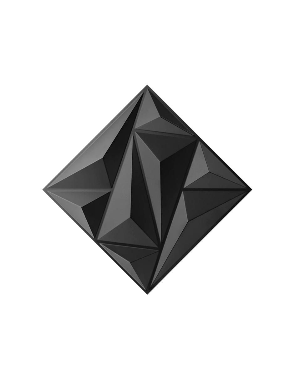 Panel decorativo lavable de triangular