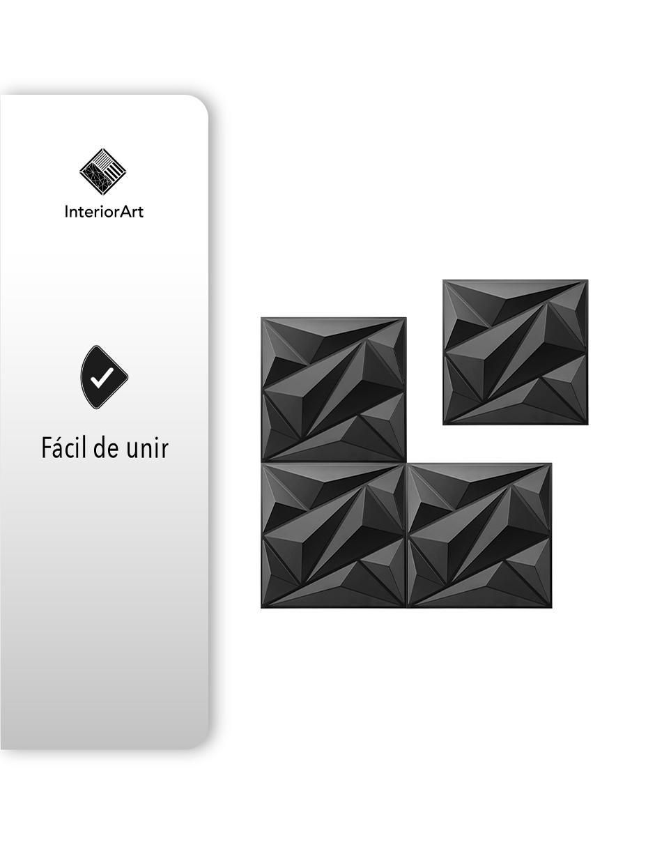 Panel decorativo lavable de triangular 5