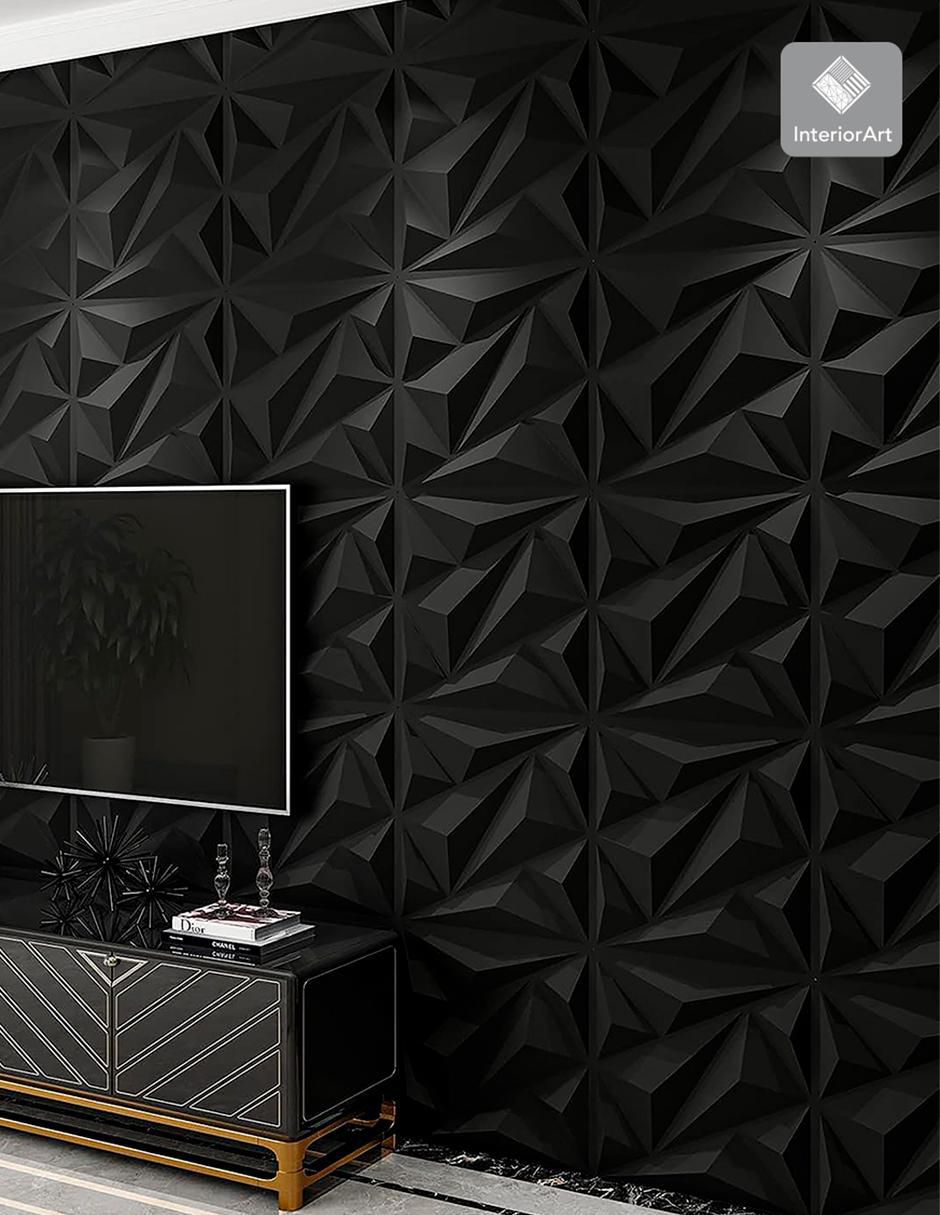 Panel decorativo lavable de triangular 6