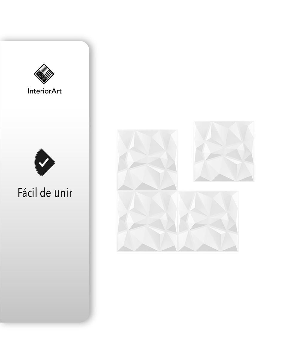 Panel decorativo lavable de diamante 5