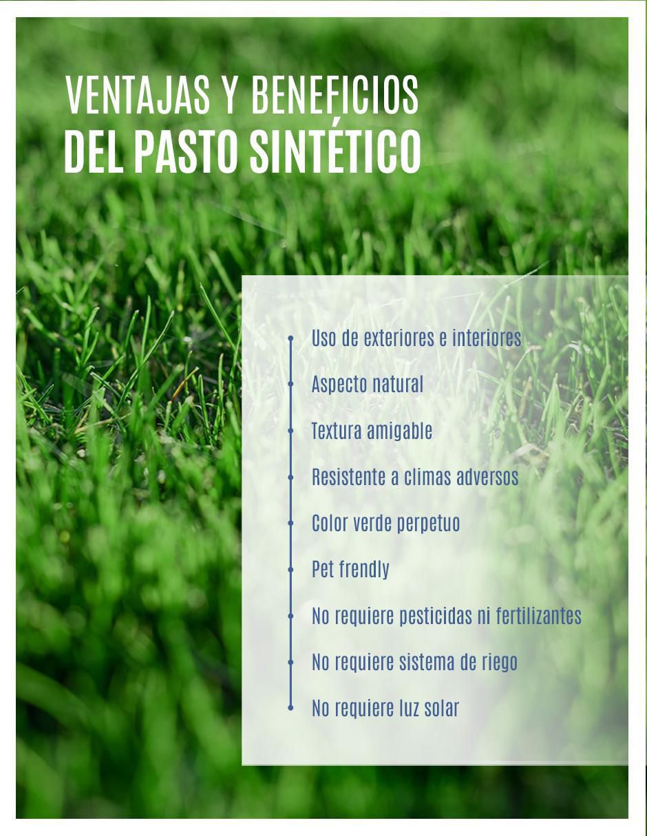 Pasto sintético 5