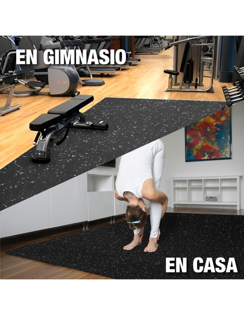 Piso de goma altera "con" 1 "piezas"